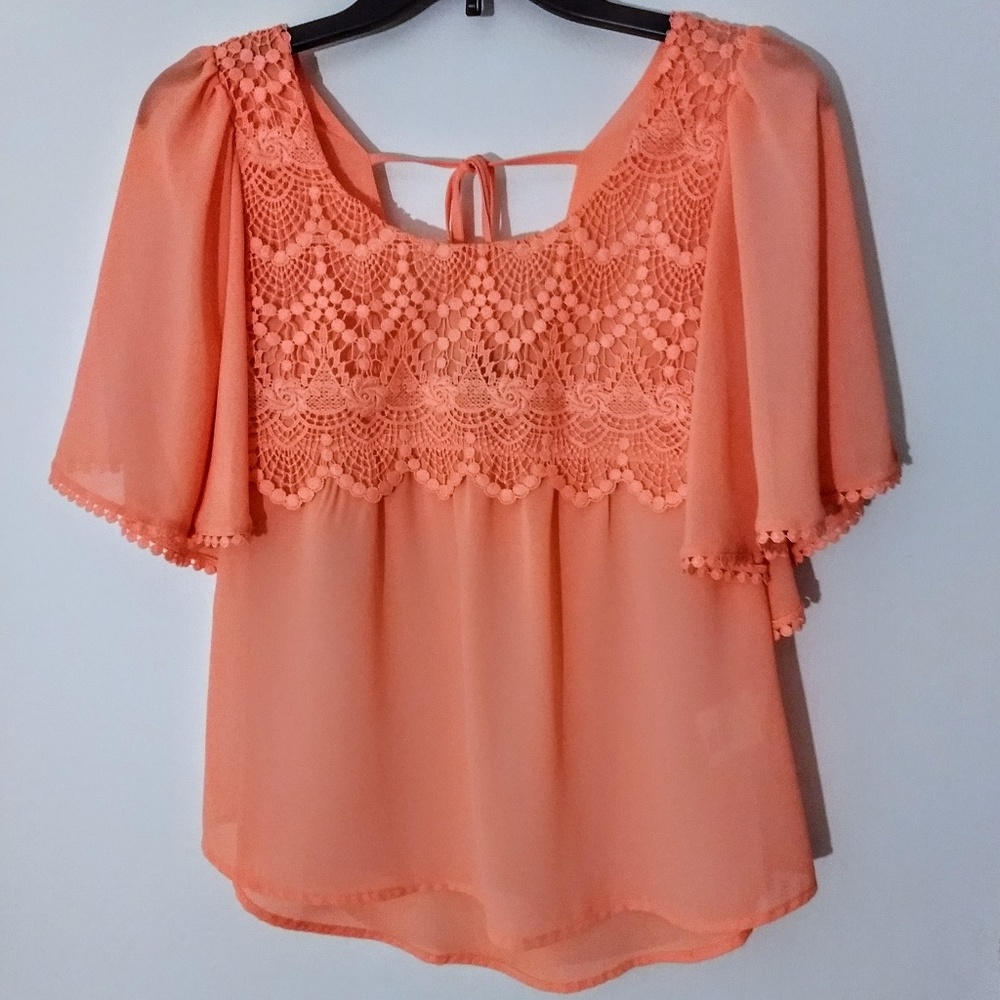 My Michelle Wide Sleeve Top